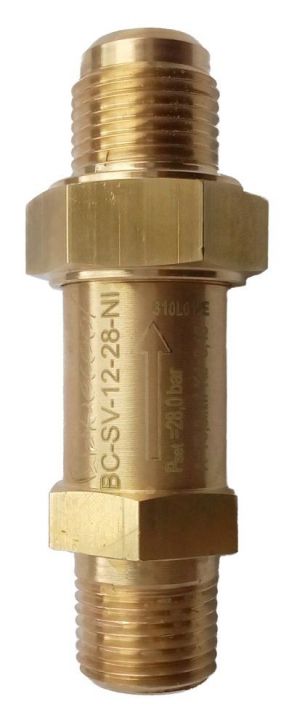 Купить Пред. клапан прямоточный BC-SV-12-28NI 1/2"NPTx5/8 SAE с ...